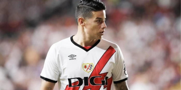 James Rodríguez regresó a España y enciende el estadio con su debut en el Rayo Vallecano