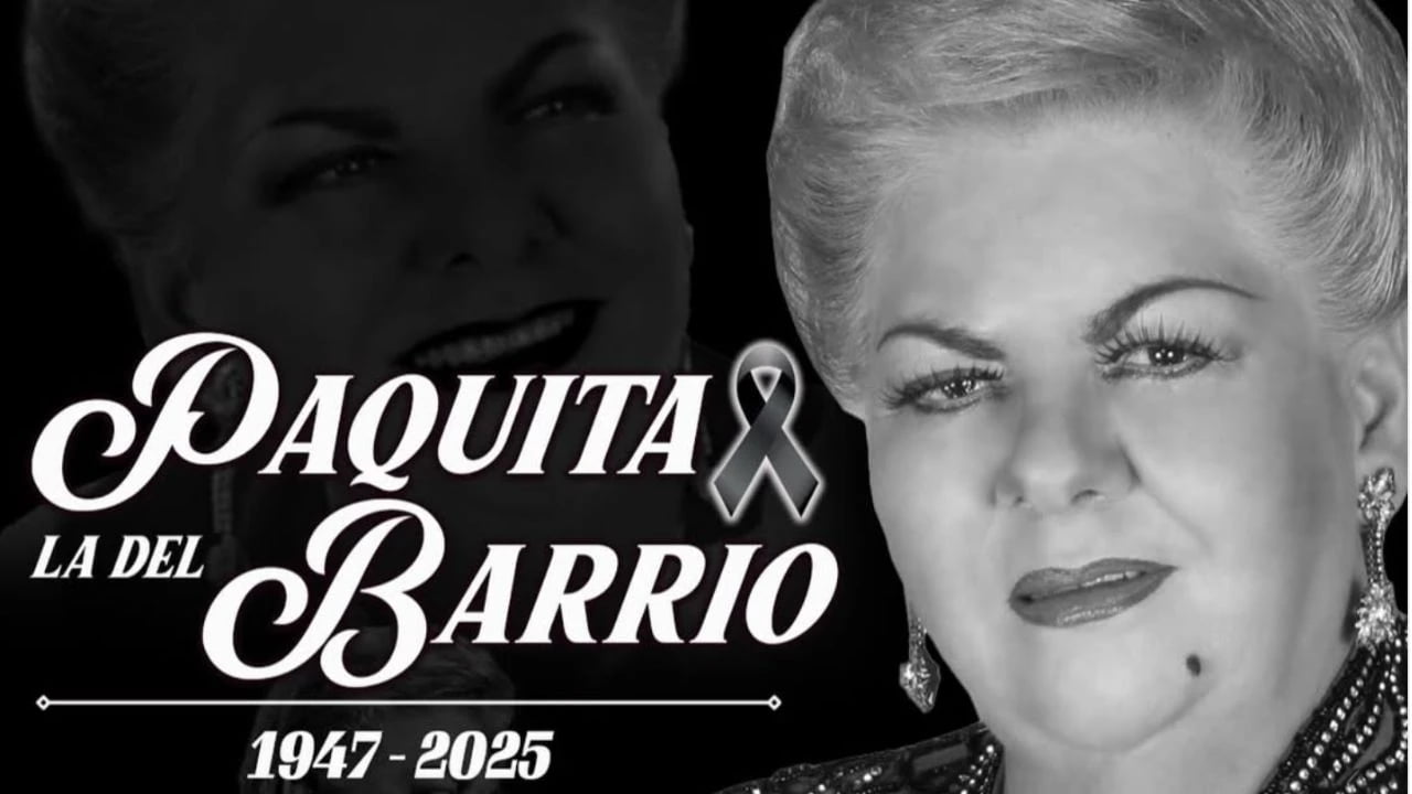 Adios a una de las grandes: A sus 77 años murió Paquita La Del Barrio