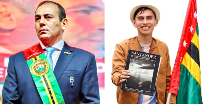 Rifirrafe político entre el gobernador Juvenal Díaz y el diputado Danovis Lozano por propuesta de tasa a la seguridad en Santander