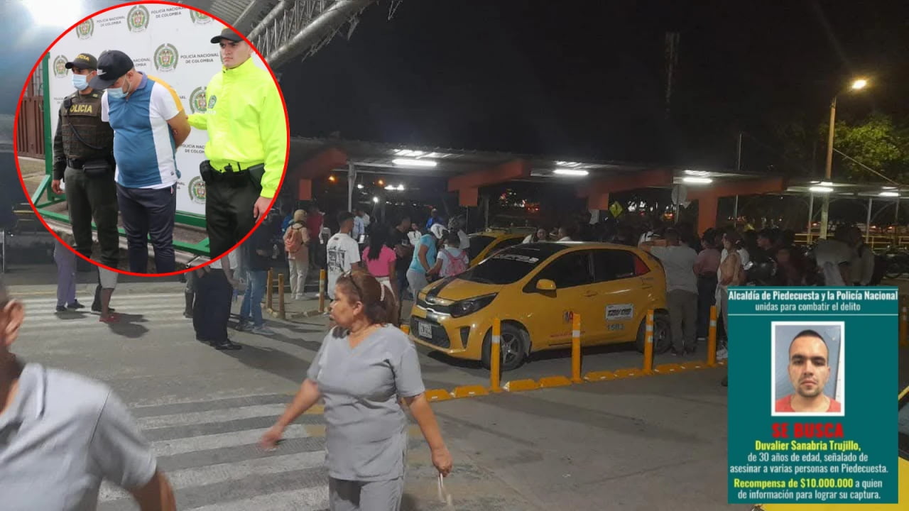 Cayó en Santa Marta uno de los hombres más buscados en Santander. Fue asesinado cuando tomaba un bus a Bucaramanga