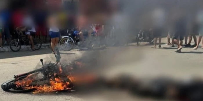 Presuntos sicarios murieron calcinados tras ser linchados