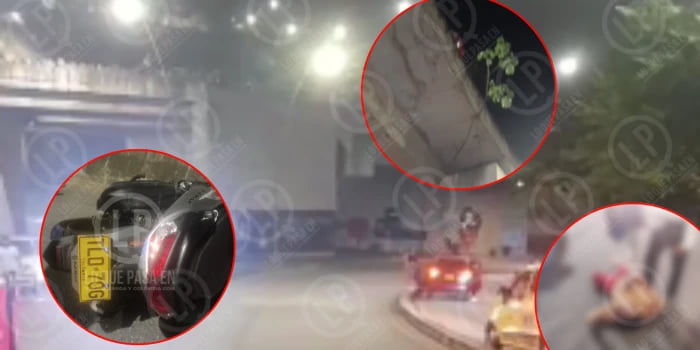 Trágico accidente en el intercambiador de Fátima dejó un motociclista muerto