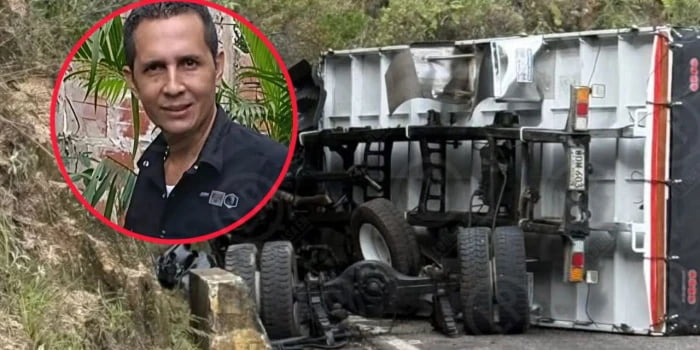 En medio de una presunta falla mecánica, conductor se habría lanzado del vehículo y murió en el acto.