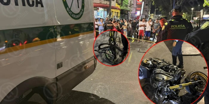 Hermes Fonseca el ciclista que murió tras ser arrollado por un motociclista cuando subía la calle 45
