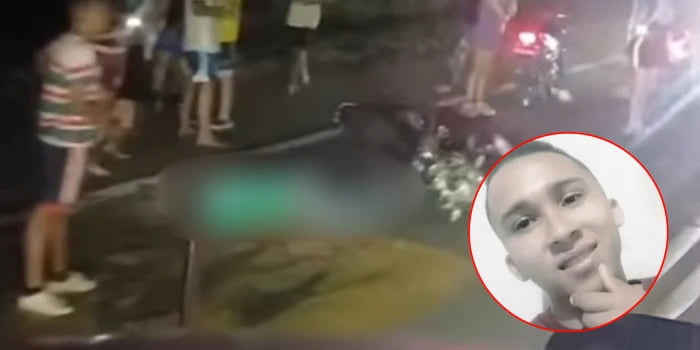 Un impacto contra un vehículo de carga dejó un motociclista sin vida en la via San Alberto.